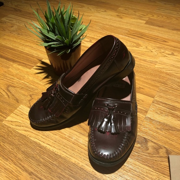 Bass Other - ⏱FINAL SALE⏱Wine Leather Bass Loafers